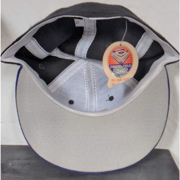 NEW Lethbridge Black Diamonds 1996 1998 EBBETS hat cap 7 1/4 Calgary MiLB Dbacks - Picture 6 of 8